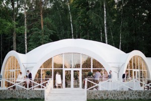 Загородный комплекс «Имение Спасское» с шатром в Московской области