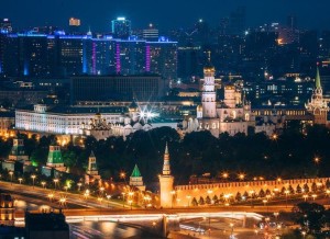 Котельническая. Лекция в сталинской высотке с видом на Кремль на Китай-городе