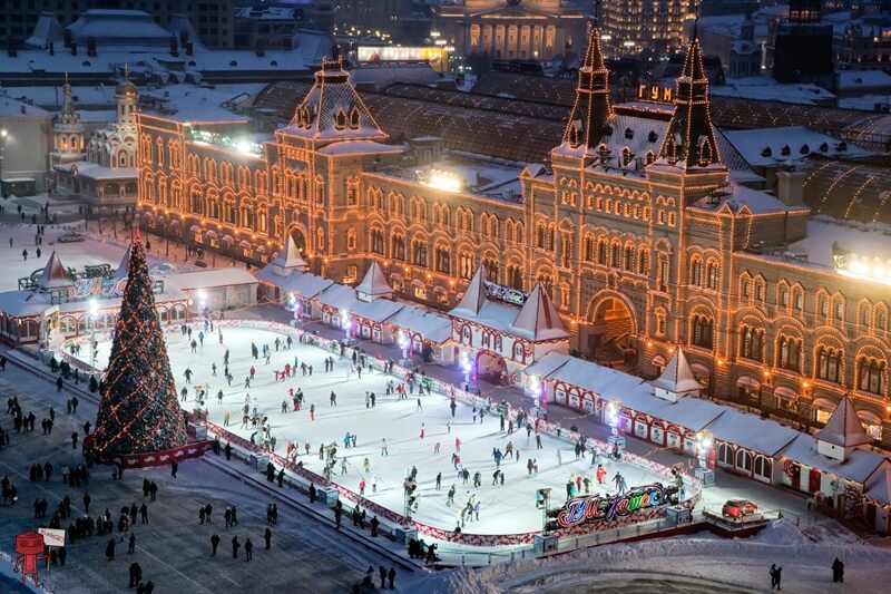 ГУМ-каток на Красной площади